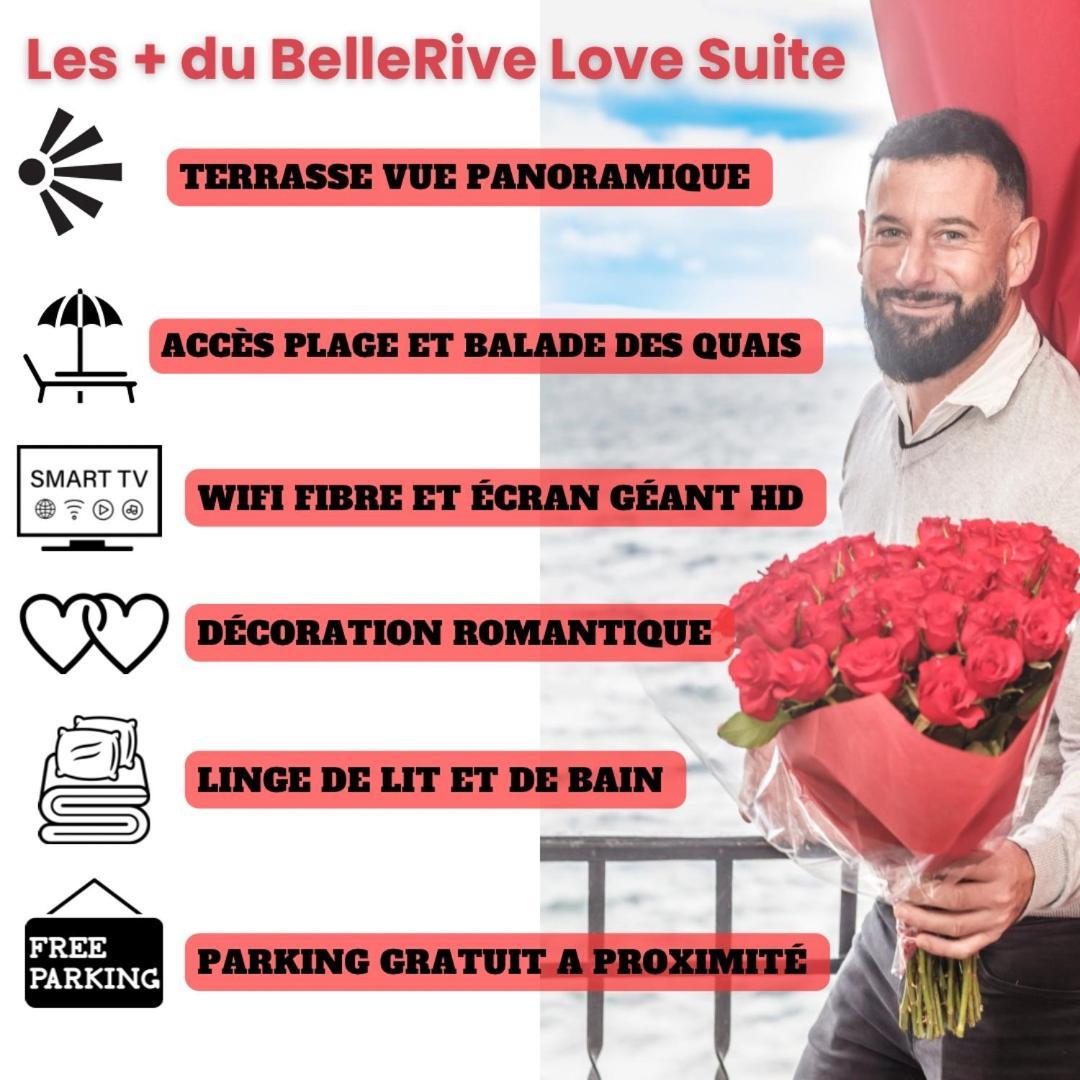 Bellerive Love Suite Magnifique Vue Lac Amphion-les-Bains Extérieur photo
